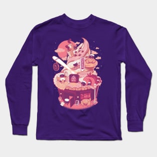 Blueberry-owned Froyo Shop Long Sleeve T-Shirt